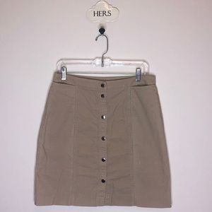 Jones New York Signature corduroy skirt
